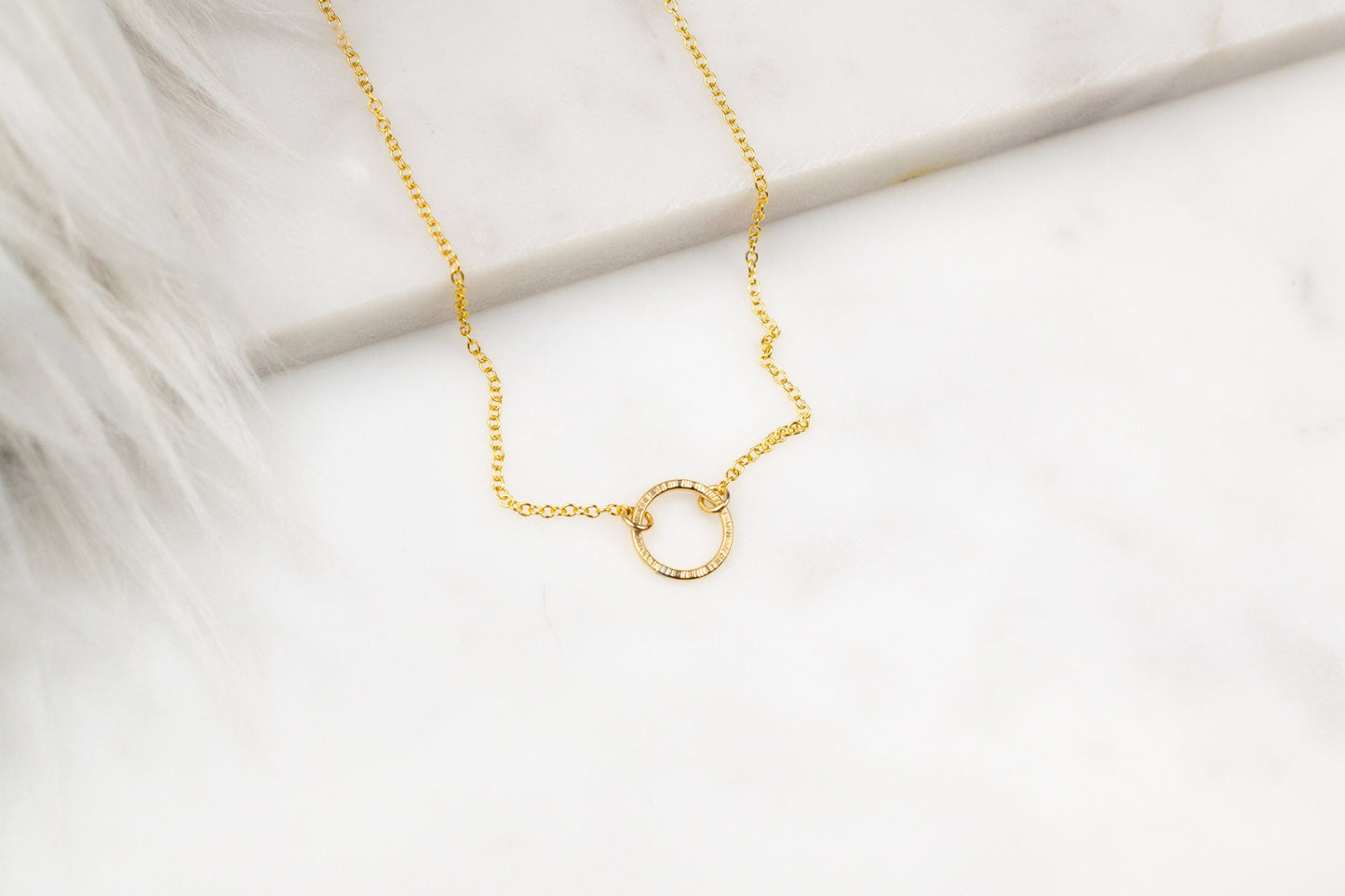 Simple Circle Necklace