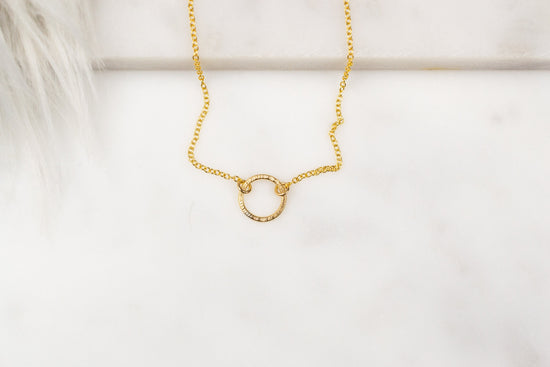 Simple Circle Necklace