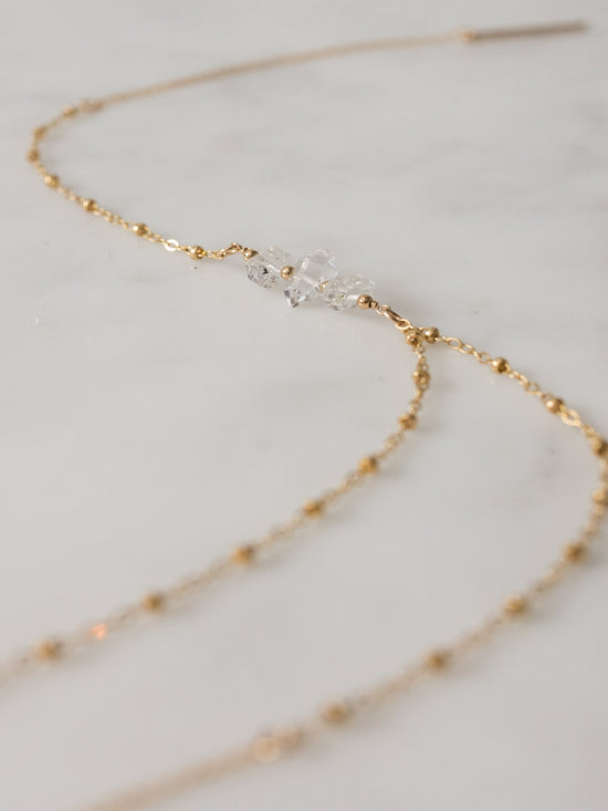 Satellite Lariat Necklace