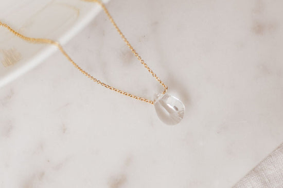 Quartz Pavillion Necklace