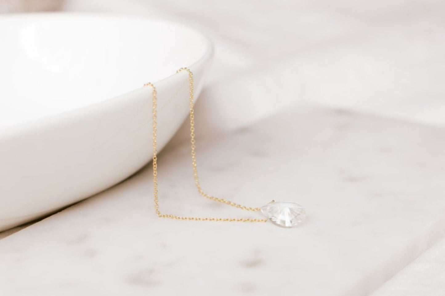 Quartz Pavillion Necklace