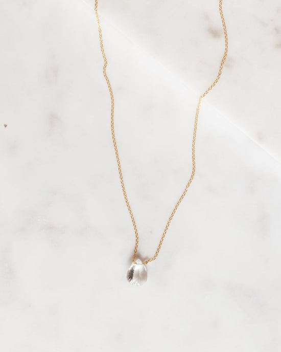 Quartz Pavillion Necklace